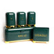 5pc Gift-Boxed Hunter Green Kitchen Storage Set with Tea, Coffee & Sugar Canisters, Utensil Store and Bread Bin - Lovello