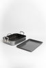 MasterClass Set of Non-Stick Roaster with Rack 36x27.5x7.5cm and  Baking Tray 39x27x2cm