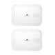MasterClass All-in-One Set of 2 Replacement Lids - Large