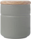Maxwell & Williams Tint Grey Porcelain 600ml Canister image 1