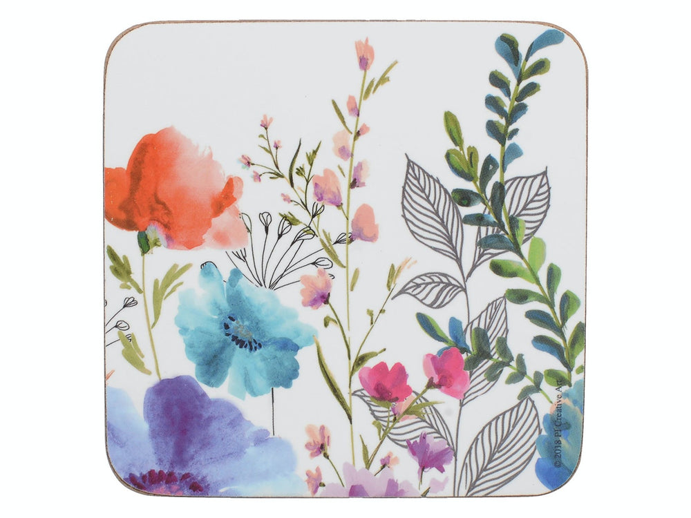 Creative Tops Meadow Floral Pack Of 6 Coasters image 1