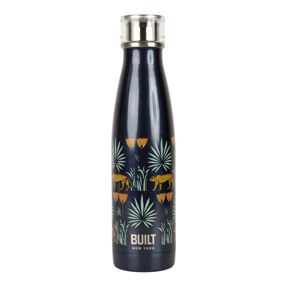 Built V&A 500ml Double Walled Stainless Steel Water Bottle Lioness image 1
