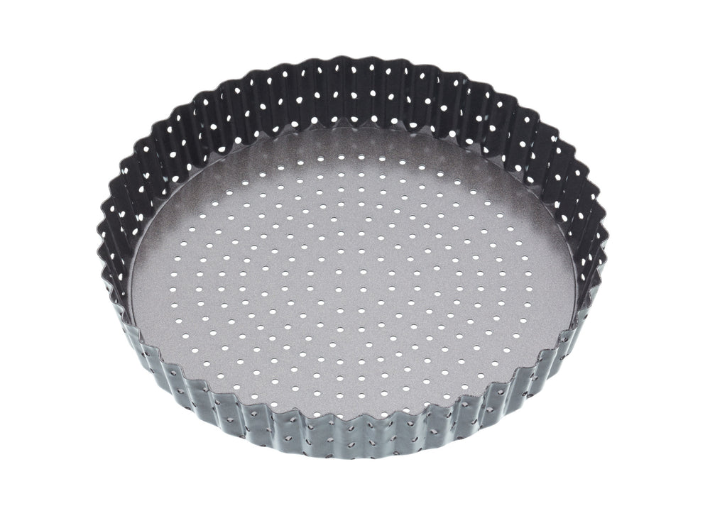 MasterClass Crusty Bake Non-Stick Fluted Round Quiche Tin, 23cm image 1