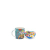 2pc Oodles of Love Ceramic Tea Set with 370ml Mug and Coaster - Love Hearts image 1