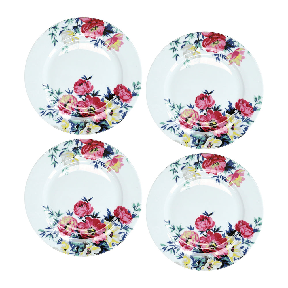 Set of 4 Mikasa Clovelly Porcelain 26cm Dinner Plates image 1