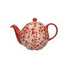 London Pottery Splash Globe 4 Cup Teapot Red image 1