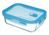 KitchenCraft Pure Seal Glass Rectangular 1.5 Litres Storage Container image 1