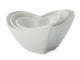 Maxwell & Williams White Basics Heart Set of 3 Dip Dish