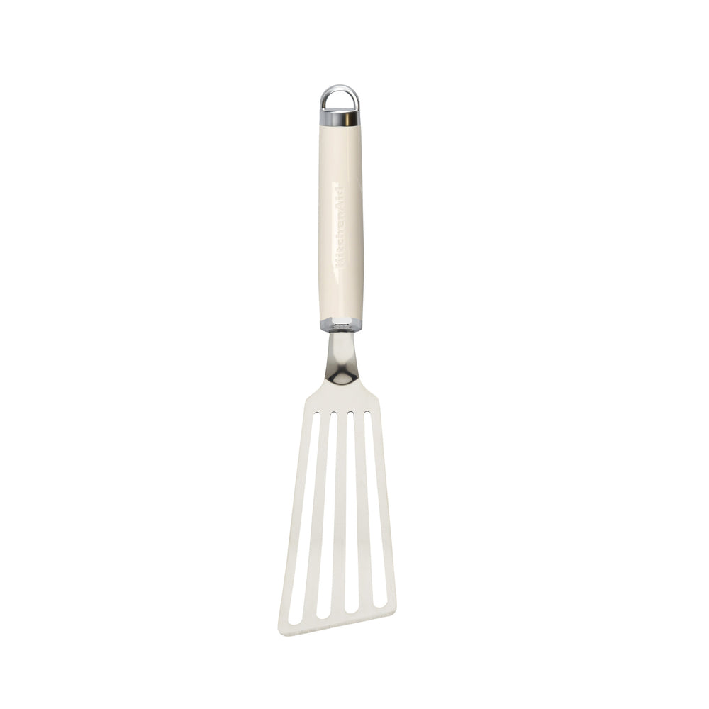 KitchenAid Stainless Steel Flex Turner – Almond Cream image 1