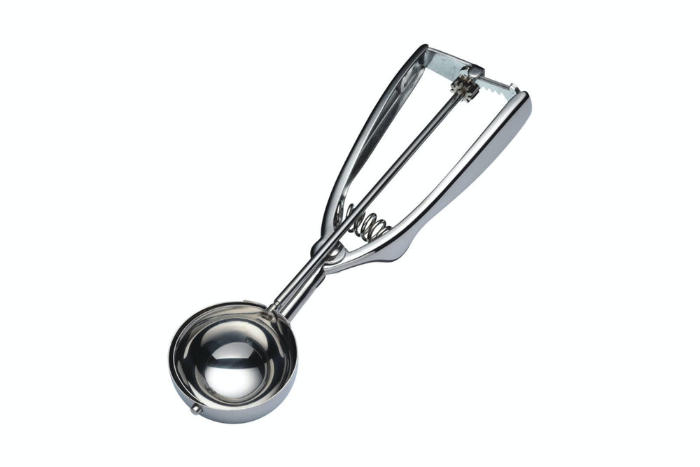 KitchenCraft Deluxe Stainless Steel 4.9cm (49mm) Ice Cream Scoop image 1