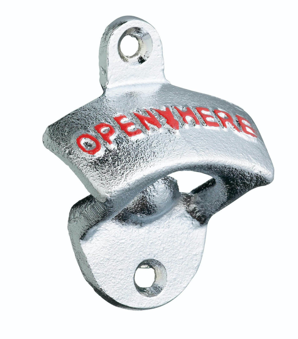 BarCraft Wall Mounted Crown Top Bottle Opener image 1