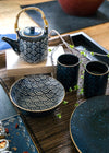 Mikasa Satori Porcelain 300ml Indigo Blue Cup image 1