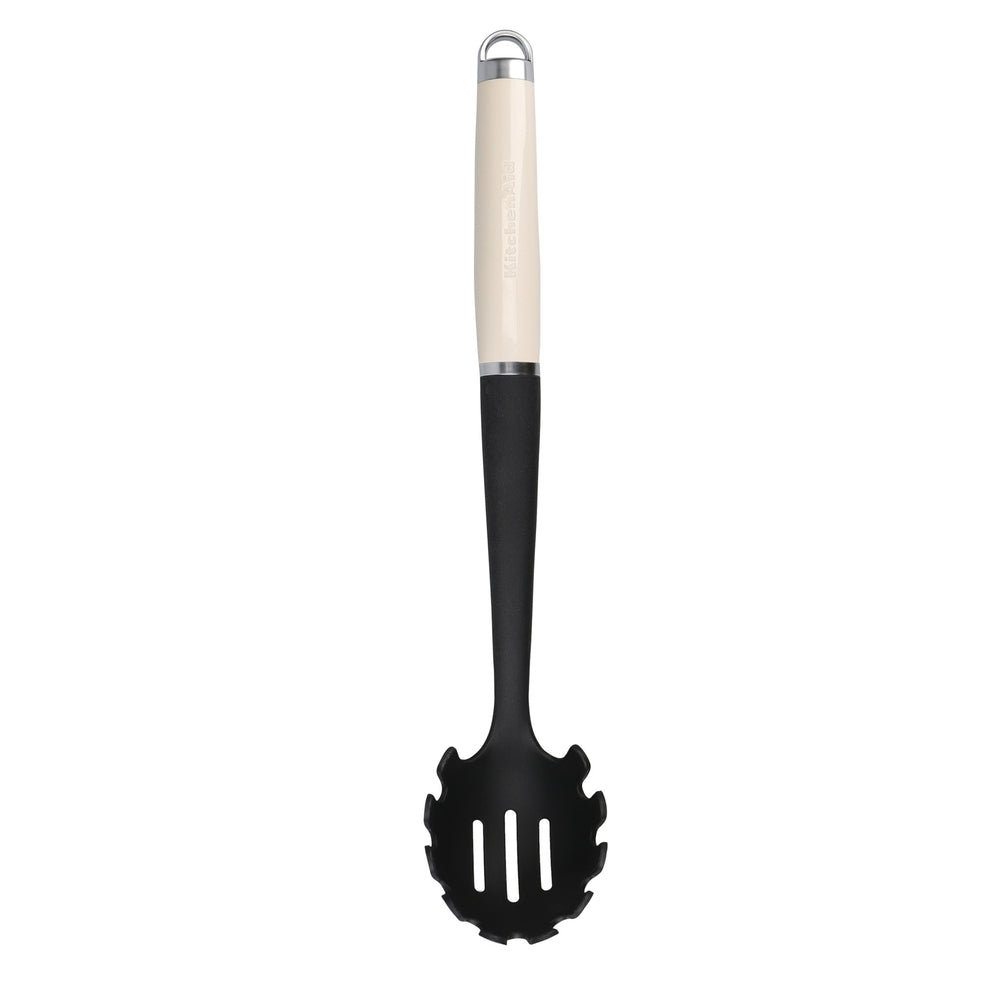 KitchenAid Nylon Pasta Fork– Almond Cream image 1