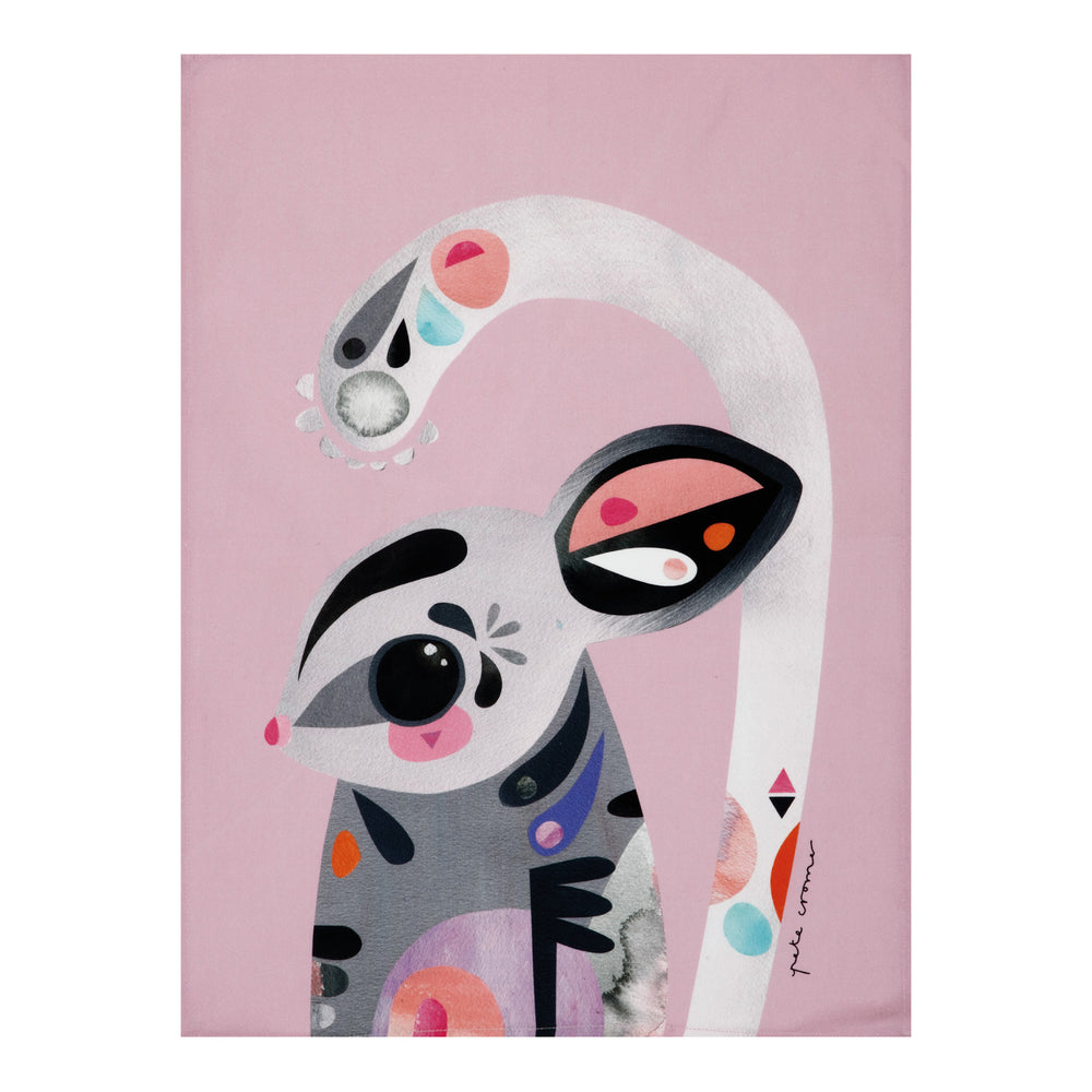 Maxwell & Williams Pete Cromer Sugar Glider Tea Towel image 1