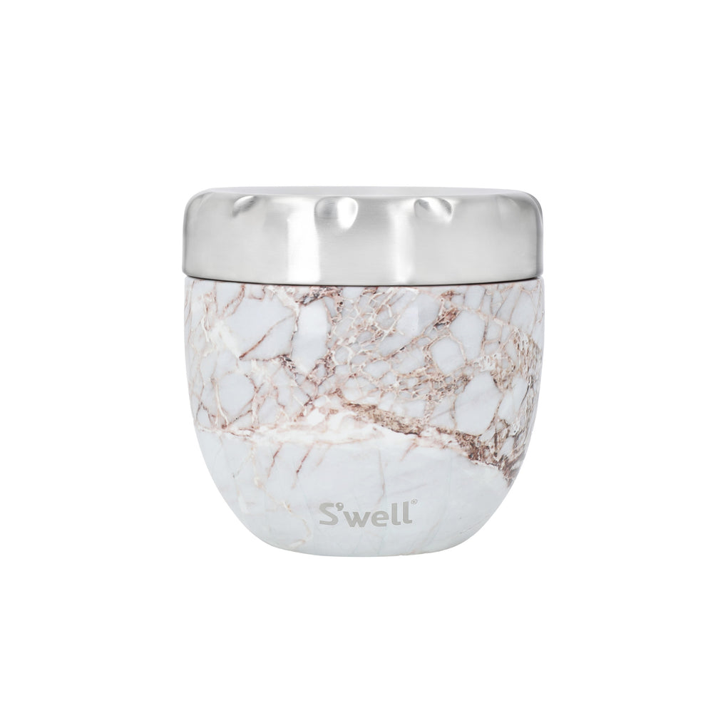 Calacatta Gold S’well Eats 2-in-1 Food Bowl, 636ml image 1