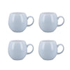 Set of 4 London Pottery Pebble® Mugs Matte Speckled White