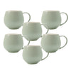 Set of 6 Maxwell & Williams Tint 450ml Snug Mugs Mint image 1