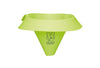 Colourworks Brights Green Silicone Roll and Fold Funnel image 1
