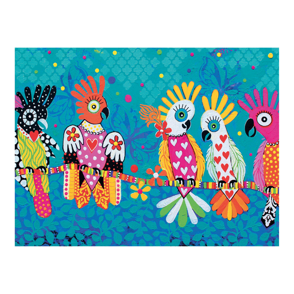 Maxwell & Williams Love Hearts Chatter Tea Towel image 1