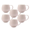 Set of 6 Maxwell & Williams Tint 450ml Snug Mugs Rose image 1