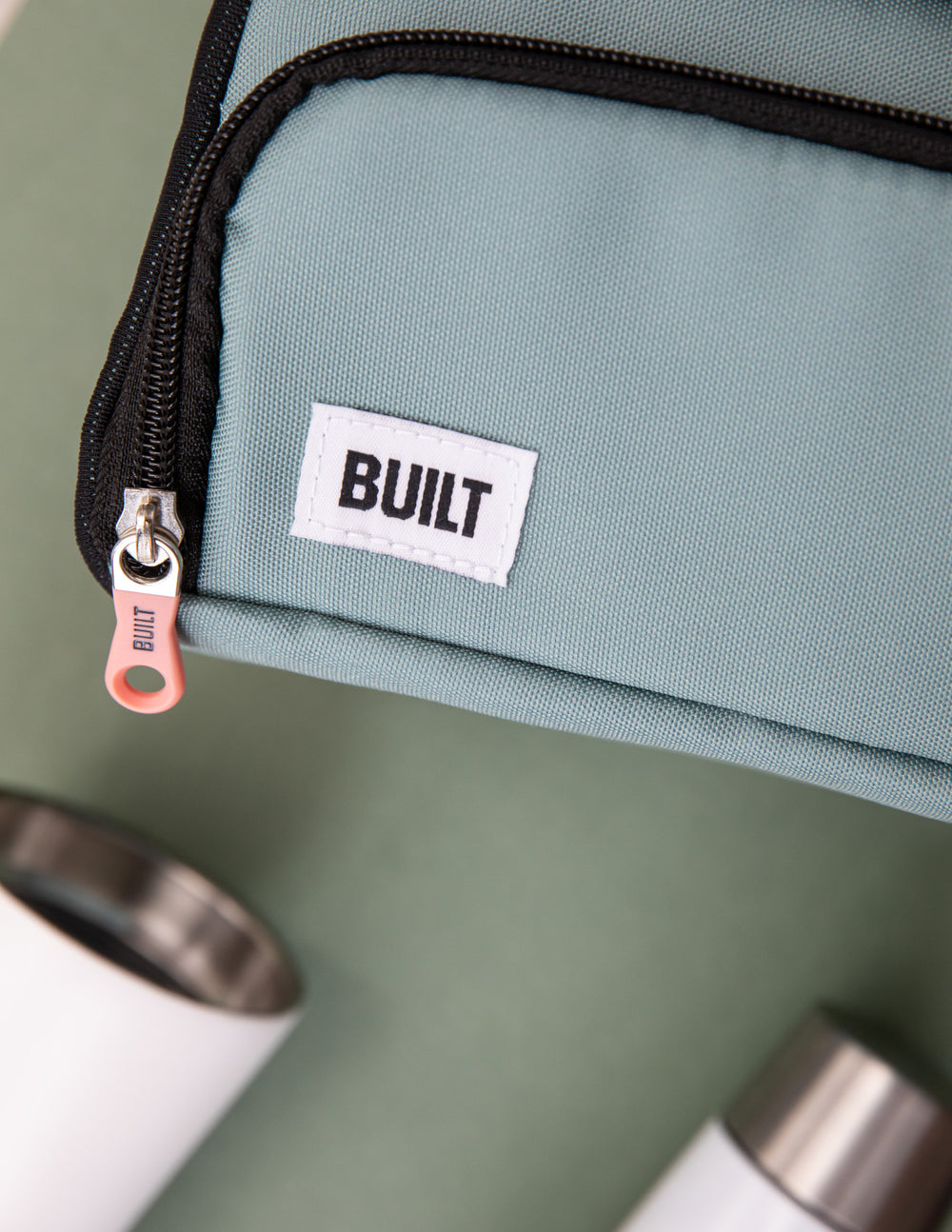 BUILT Prime 6-Litre Insulated Lunch Bag with Compartments, Showerproof Polyester - 'Belle Vie'