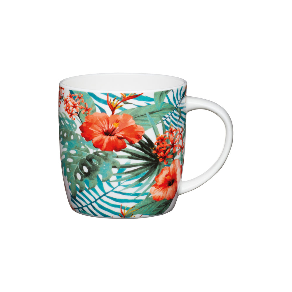 KitchenCraft Set of Four China Jungle Mugs image 1