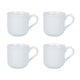 Set of 4 London Pottery Farmhouse® Mugs White