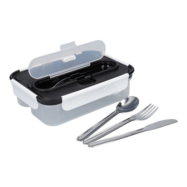 Built Professional 1 Litre Lunch Box with Cutlery image 2
