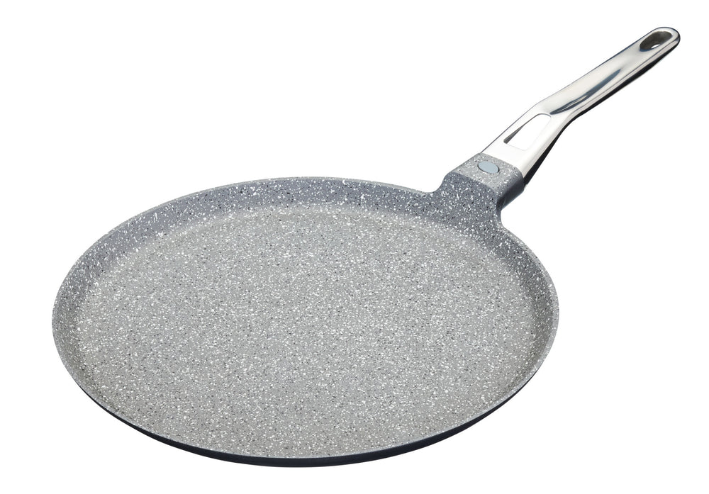 MasterClass Cast Aluminium Crêpe Pan for Induction Hob, 28cm image 1