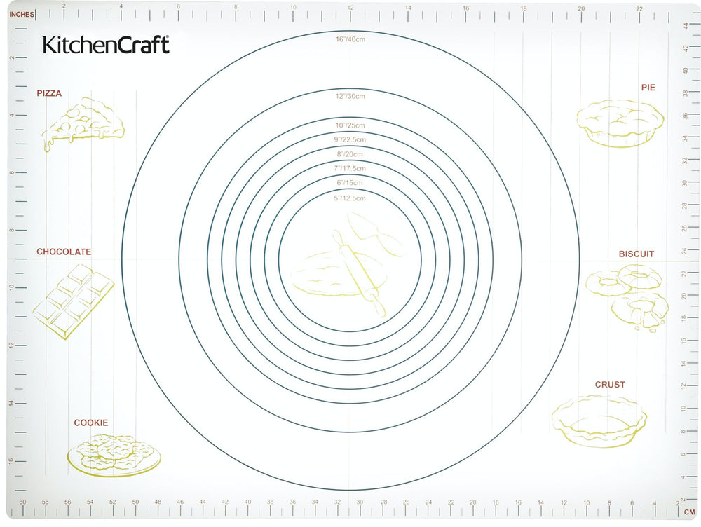 KitchenCraft Non-Stick 45cm x 61cm Pastry Mat image 1
