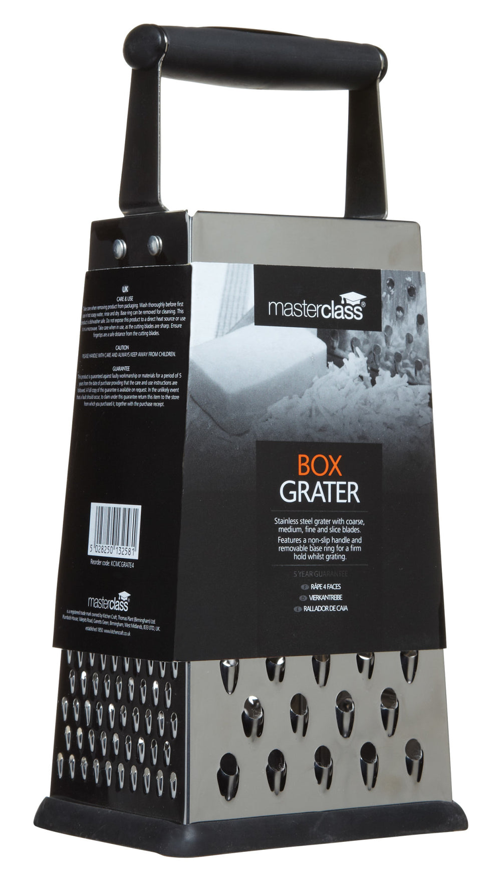 MasterClass 24.5cm Four Sided Box Grater image 1
