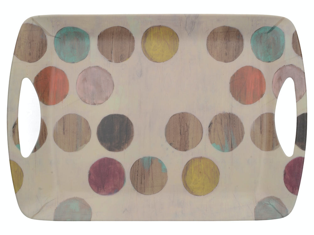 Creative Tops Retro Spot Large Luxury Handled Tray image 1