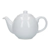 London Pottery Globe 10 Cup Teapot White