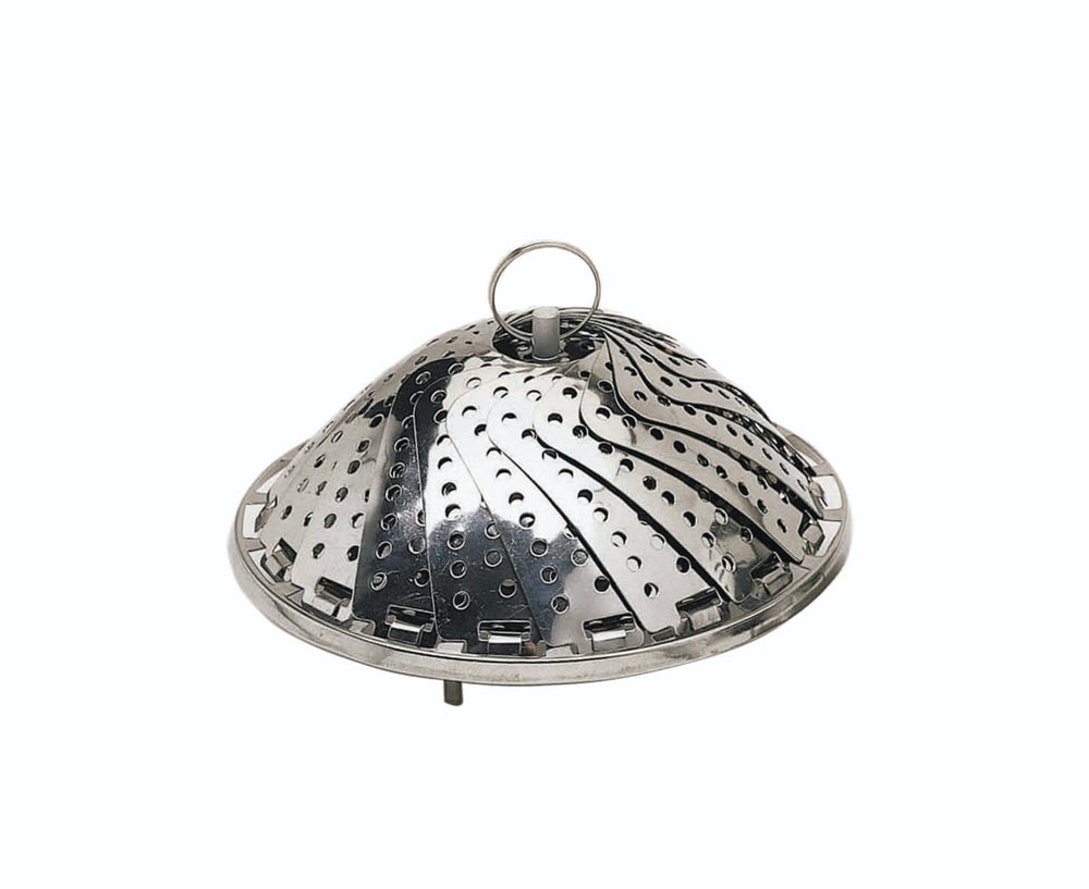 KitchenCraft Stainless Steel Collapsible Steaming Basket, 23cm image 1