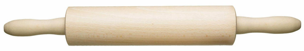 KitchenCraft Beech Wood Revolving 44cm Rolling Pin image 1
