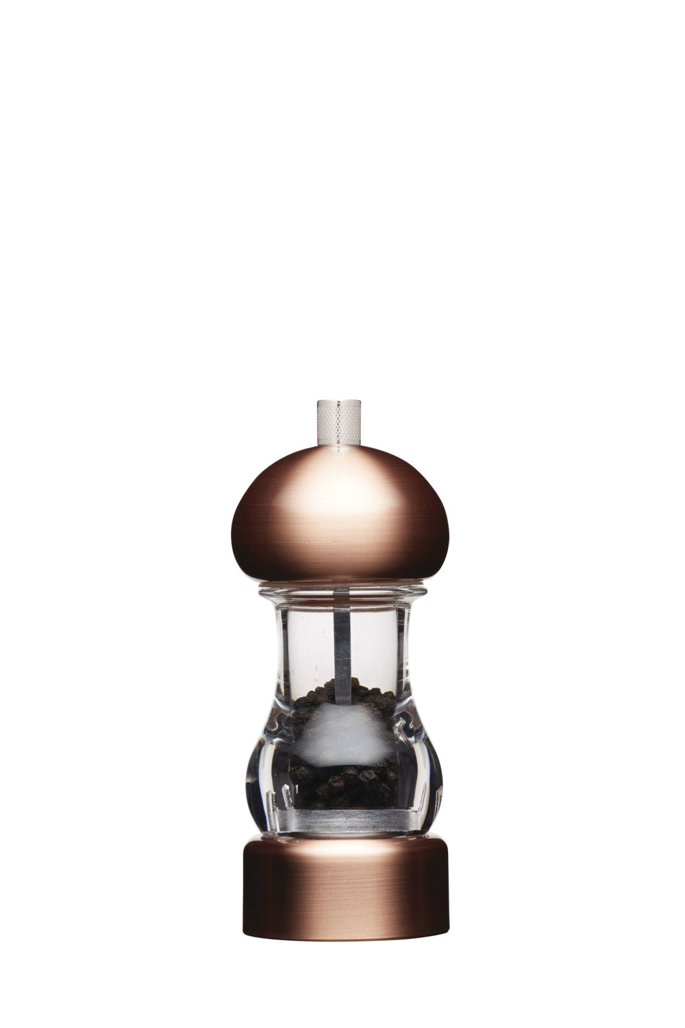 MasterClass 14.5cm Copper Effect Filled Capstan Pepper Mill image 1