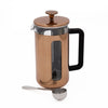 2pc Cafetière Set with Pisa 8-Cup Copper Cafetière and Stainless Steel Coffee Measuring Scoop