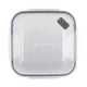 MasterClass Eco-Snap 800ml Recycled Plastic Food Storage Container - Square