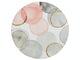 Creative Tops Gilded Spheres Pack Of 4 Premium Round Placemats
