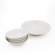 5pc White Porcelain Pasta Bowl Set including 4x 20cm Rim Pasta Bowls and Serving Bowl, 31cm - White Basics