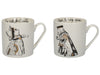 Victoria And Albert Alice In Wonderland Set of 2 His And Hers Can Mugs image 1