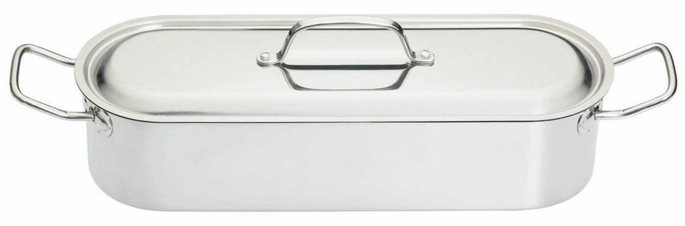 KitchenCraft Stainless Steel Fish Poacher, 45cm (18