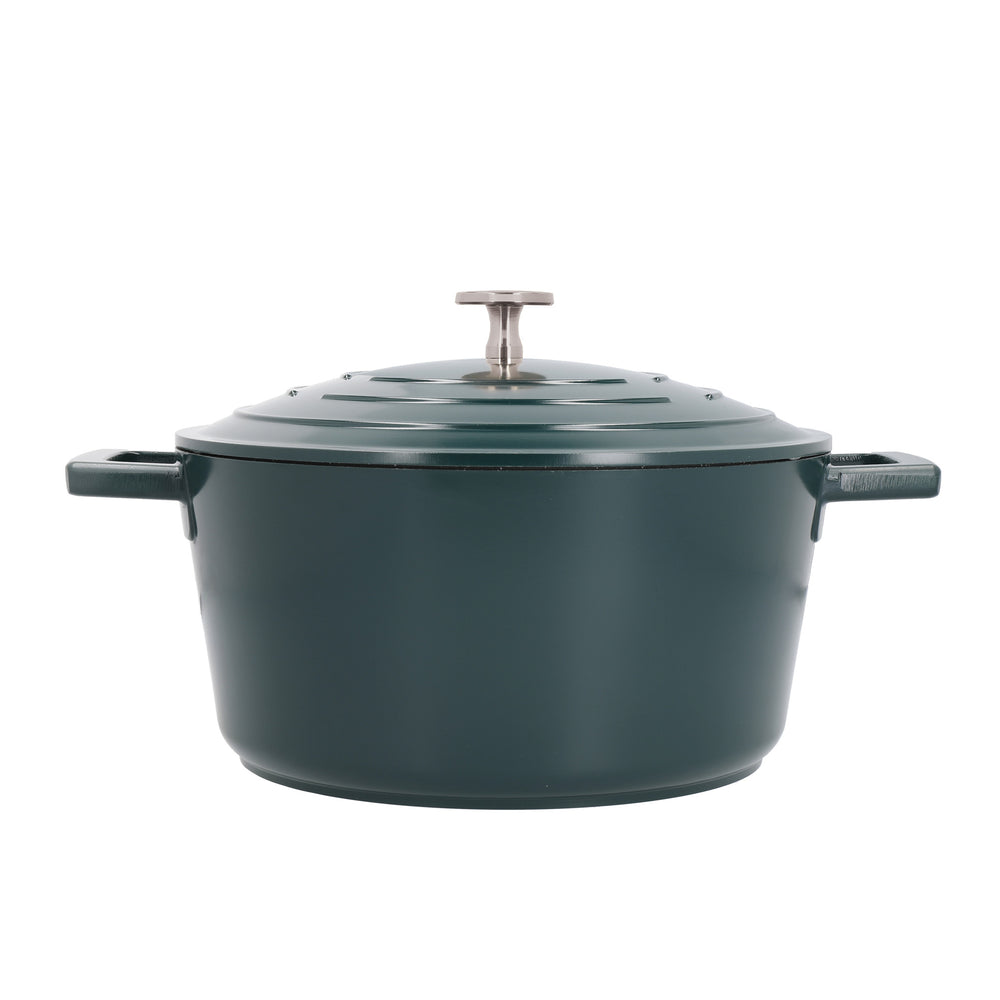 MasterClass Hunter Green Cast Aluminium Casserole Dish, 4L image 1