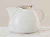 La Cafetière  Creative Tops Teapot, 19 x 15.5 x 11 cm, Stoneware, White image 1