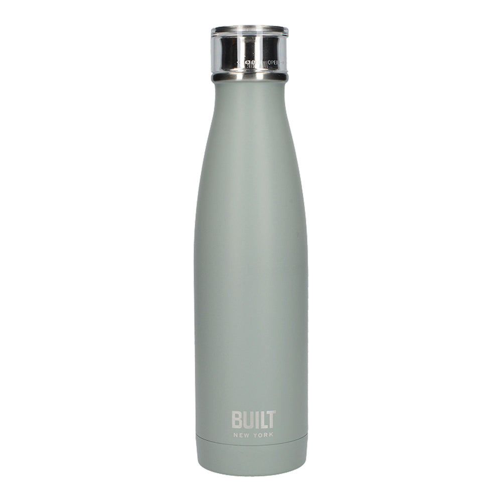 Built 500ml Double Walled Stainless Steel Water Bottle Storm Grey image 1