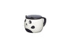 KitchenCraft Painted Ceramic Novelty Panda Mug with Lid image 1