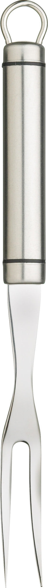 KitchenCraft Oval Handled Professional Small Meat Fork image 1