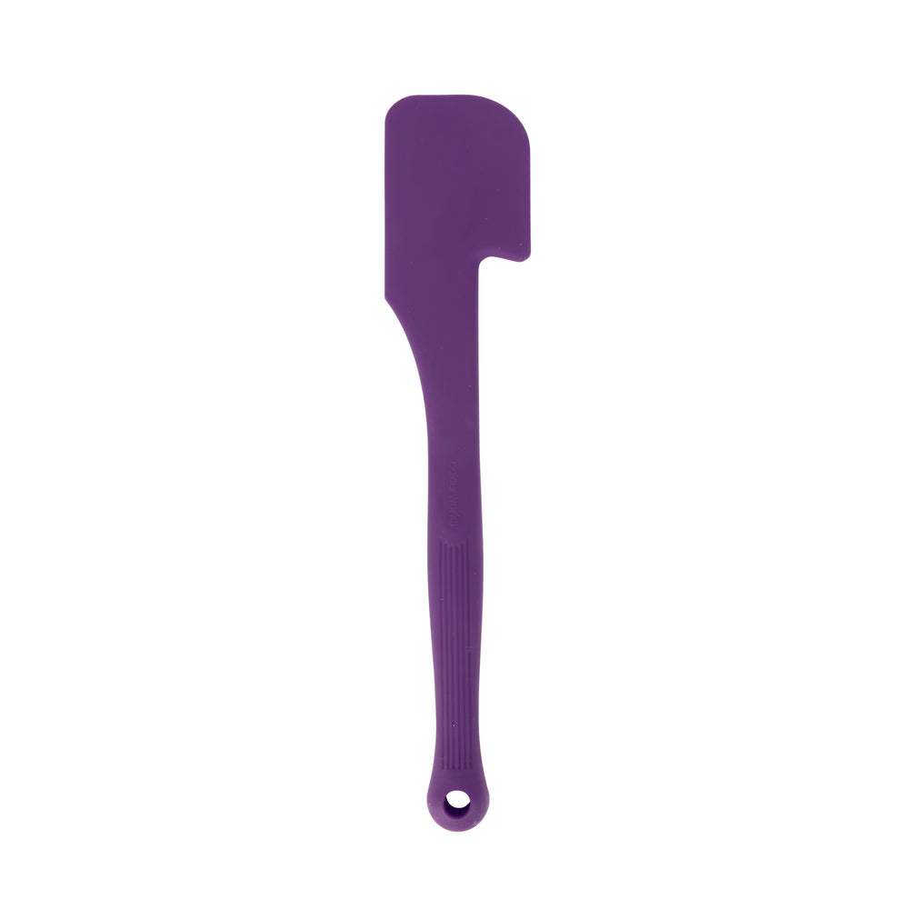 Colourworks Purple Silicone Spatula with Bowl Rest image 1