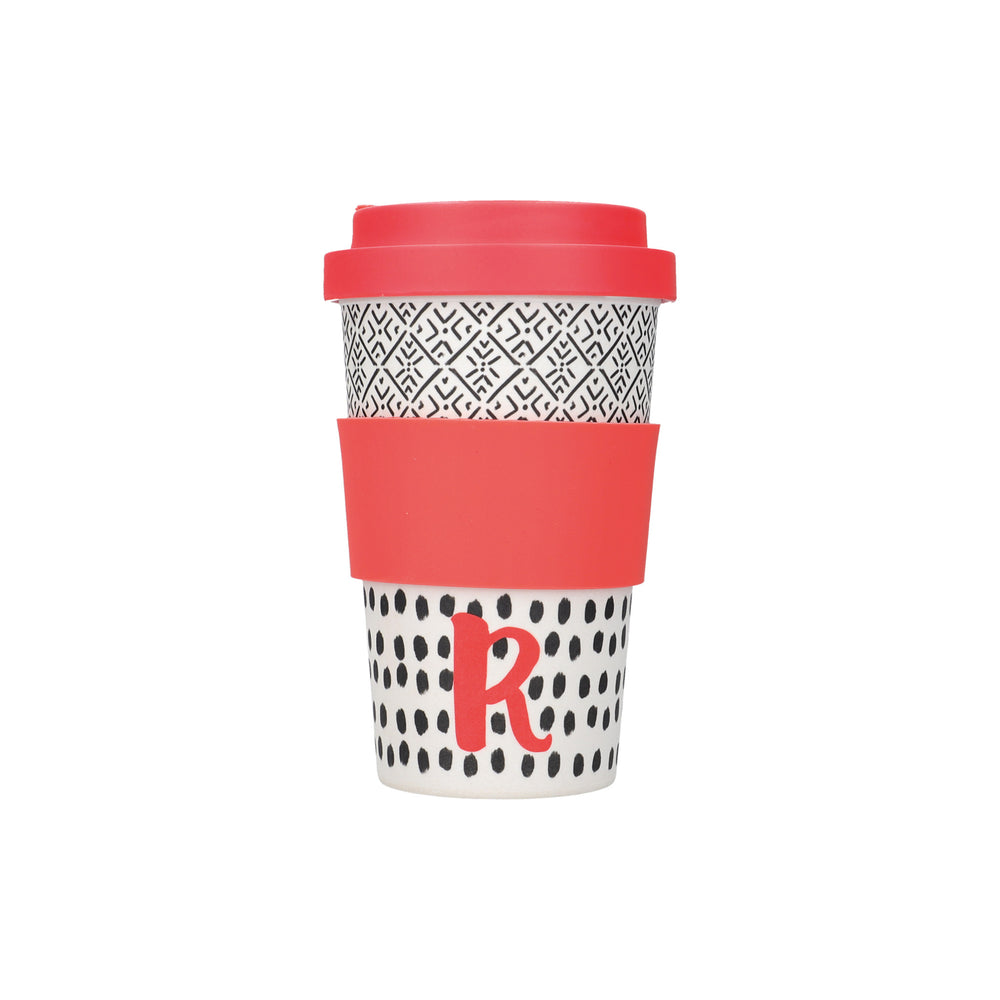 KitchenCraft 410ml Bamboo A to Z Letter 