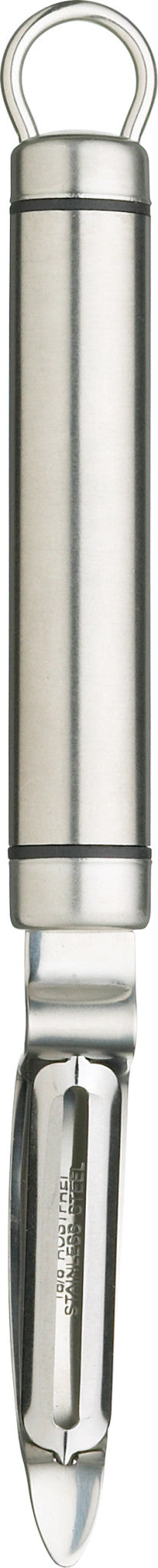 KitchenCraft Oval Handled Professional Stainless Steel Swivel Peeler image 1